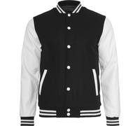 Urban Classics Veste College Oldschool Sweat Cuir Oversize Homme TB201 S-5XL