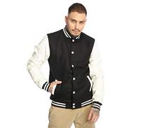 Urban Classics Veste collège pour homme Noir noir Large