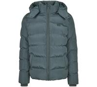 Urban Classics Hooded Puffer Jacket Vestes, Bottlegreen, XL Homme
