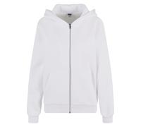 Urban Classics Fluffy Full Zip Sweatshirt Blanc M Femme