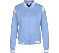 Urban Classics Inset College Jacket Bleu S Femme