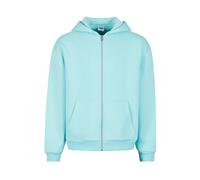 Urban Classics Sweat-shirt Fluffy Full Zip Bleu béryle Homme XL