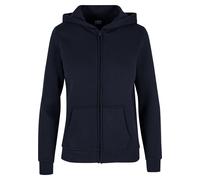 Sweatshirt à capuche full zip femme Urban Classics Basic Essential Bleu XL