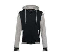 Urban Classics 2-tone Zip Sweatshirt Noir M Homme