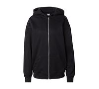Urban Classics Sweatshirt femme Ladies Oversized Zip Hoody Black 5XL
