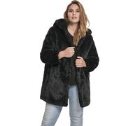 Urban Classics Veste d'hiver femme Ladies Hooded Teddy Coat Black XL
