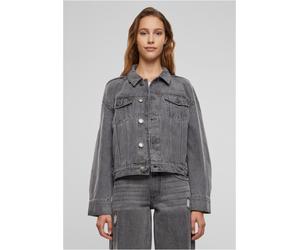 Urban Classics Veste en jean femme Ladies 80's Oversized Denim Jacket TB6834 S