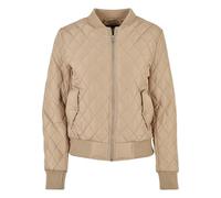 Urban Classics Veste en Nylon pour Femme, Beige uni, XL