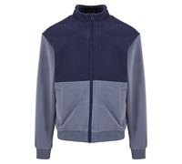 Urban Classics Veste en polaire bleu marine / bleu fumé, Taille XXXL