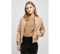Urban Classics Veste femme Ladies Diamond Quilt Nylon Jacket Unionbeige 3XL