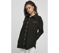 Urban Classics Veste femme Ladies Long Corduroy Overshirt Black XXL