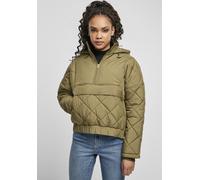 Urban Classics Veste femme Ladies Oversized Diamond Quilted Pull Over Jacket Tiniolive L