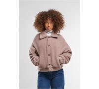 Urban Classics Veste femme Ladies Short Sherpa Button Jacket TB6720 4XL