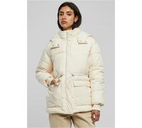 Urban Classics Veste femme Ladies Waisted Puffer Jacket Whitesand L