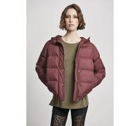 Veste à capuche femme Urban Classics puffer Rouge S