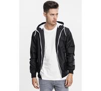 Urban Classics Veste légère Contrast Windrunner Black/White L