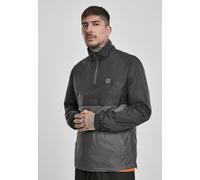Urban Classics Veste légère Stand Up Collar Pull Over Jacket Black/Darkshadow S