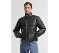 Urban Classics Synthetic Leather Padded Jacket Noir XL Femme