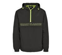 Urban Classics Veste mi-saison citron vert / noir, Taille M