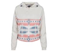 Urban Classics Veste mi-saison crème / bleu fumé / rose ancienne, Taille S