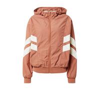 Urban Classics Ladies Crinkle Batwing Jacket, Terracotta/whitesand, M Femme