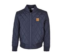Urban Classics Veste mi-saison 'Diamond' bleu marine, Taille 146-152