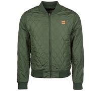 Urban Classics Veste mi-saison 'Diamond Quilt' olive, Taille XL