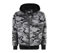 Urban Classics Veste mi-saison gris / gris foncé / noir, Taille L