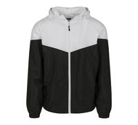 Urban Classics Veste mi-saison noir / blanc, Taille M