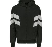 Urban Classics Veste mi-saison noir / blanc, Taille XXXL