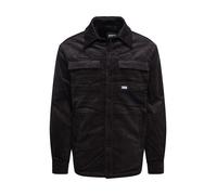 Urban Classics Corduroy Shirt Jacket Vestes, Noir, XXL Homme