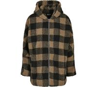 Urban Classics Oversized Check Jacket Vert XS Femme