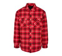 Urban Classics Veste mi-saison rouge / noir / blanc cassé, Taille S