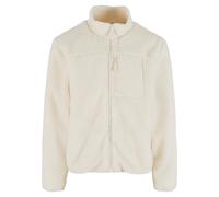 Urban Classics Teddy With Stand Up Collar Jacket Blanc 5XL Homme