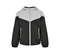 Urban Classics Veste mi-saison 'Windunner' greige / noir, Taille 122-128