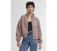 Urban Classics - Veste mixte en sherpa pour dames duskrose - XS