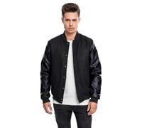 Urban Classics Veste mi-saison Oldschool College – Noir (Blk/Blk 00017) – 4XL