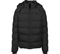 Urban Classics Veste pour enfants Boys Hooded Puffer Jacket Black 146/152