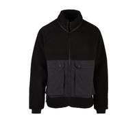 Urban Classics Short Raglan Sherpa Jacket Noir L Homme