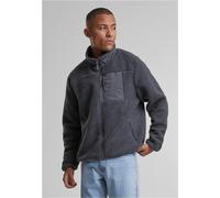Urban Classics Veste Teddy avec col montant gris nuageux - 3XL