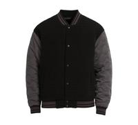 URBAN CLASSICS Veste Teddy College - Noir - Taille L