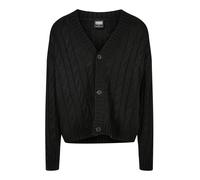 Urban Classics Vestes en maille noir, Taille L