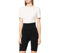 Urban Classics voor Dames, Hoge Taille, fietsbroek Shorts de Yoga, Noir (Black), 5XL Femme