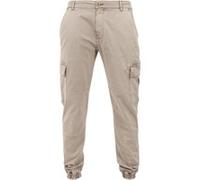 Urban Classics Washed Cargo Twill Jogging Pants Sand Taille: 30 | Pantalons cargo Outlet | Homme | Marron