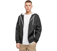 Urban Classics Windrunner Blouson, Homme Multicolore (Blk/Wht 00050) XXXX-Large (Taille Fabricant: XXXX-Large)