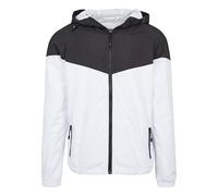 Urban Classics Windrunner Tech 2 Tons Veste, Noir/Blanc, L Homme