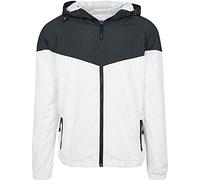 Urban Classics Windrunner Tech 2 Tons Veste, Noir/Blanc, XL Homme