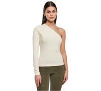 Urban Classics T-shirt asymétrique manches longues femme Sable Blanc 3XL