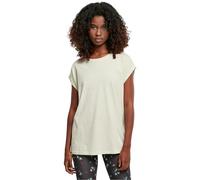 Urban Classics Women's Ladies Extended Shoulder Tee T-Shirt, lightmint, M