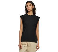 Urban Classics Women's Ladies Organic Heavy Padded Shoulder Débardeur Noir Taille S